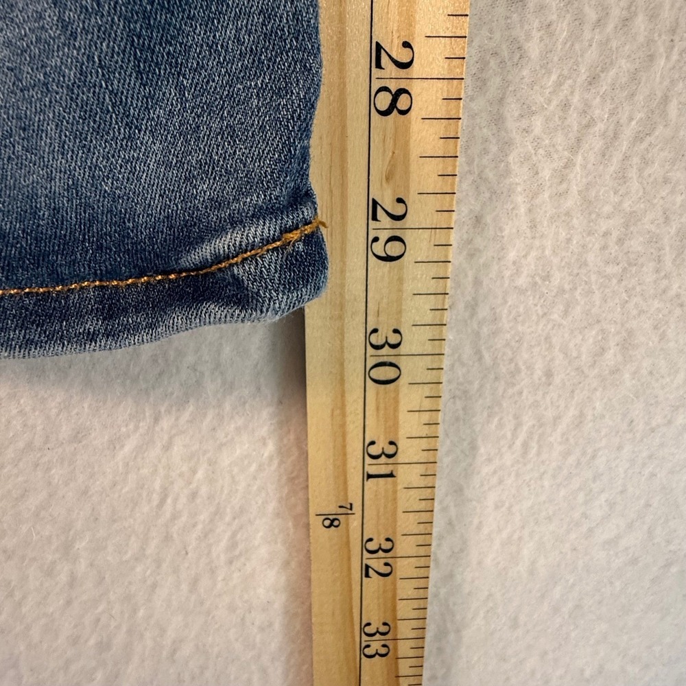 Talbots Simply Flattering Curvy Straight Leg Jeans Blue Denim Womens 12 BD5171 - Picture 4 of 7
